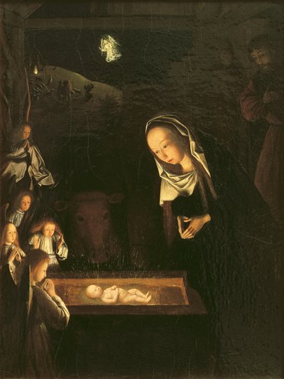 The Nativity at Night by Gerrit tot Sint Jans